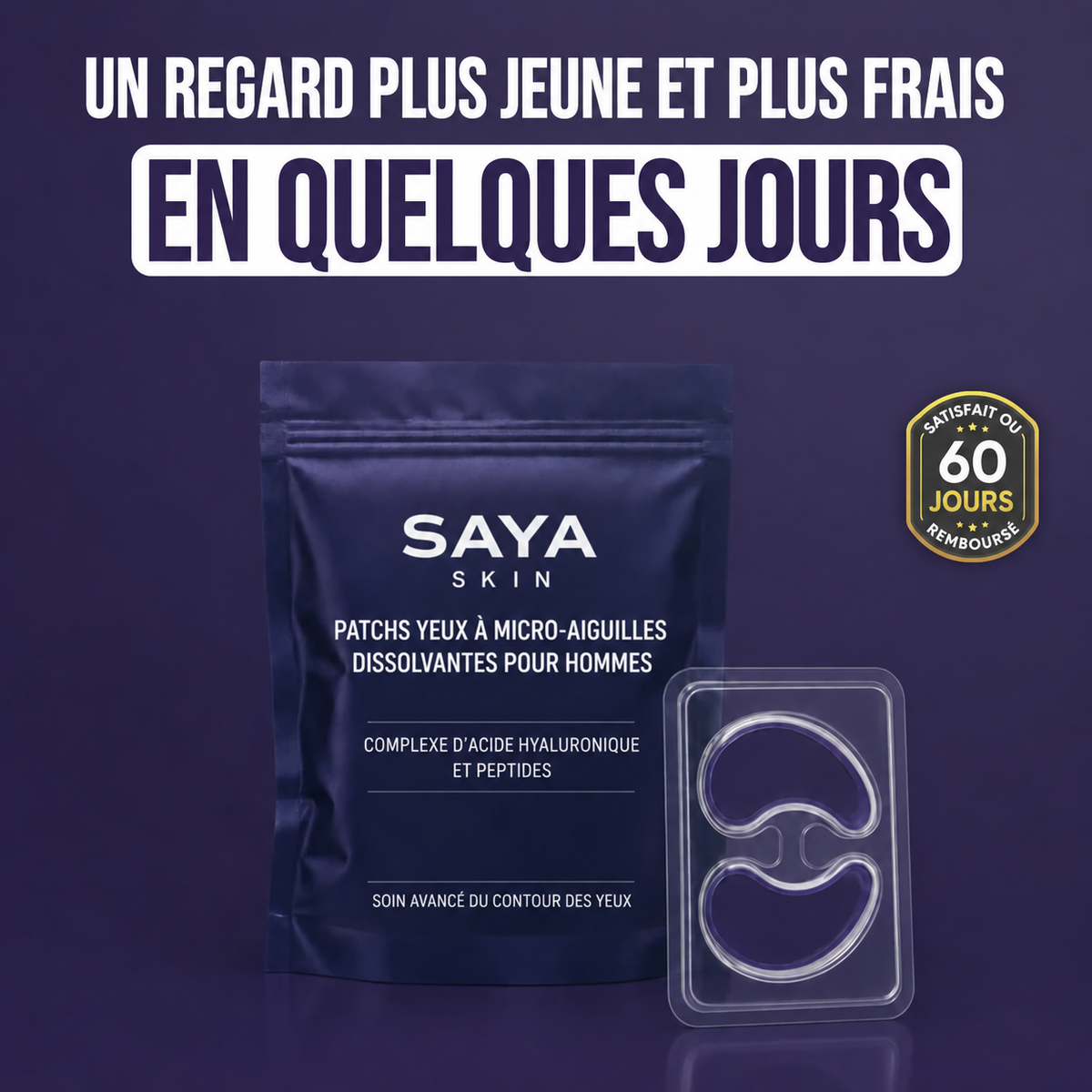 Patchs réparateurs pour le contour des yeux