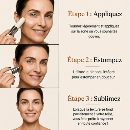 Fond de teint à teinte adaptative