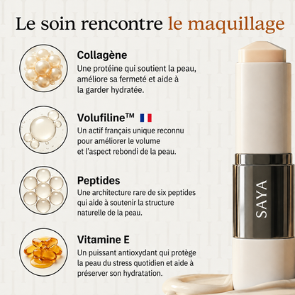Fond de teint à teinte adaptative