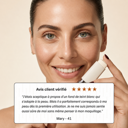 Fond de teint à teinte adaptative