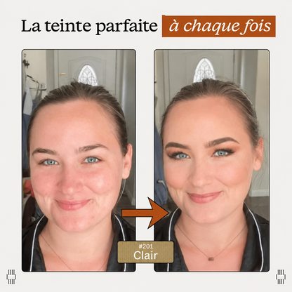 Fond de teint à teinte adaptative
