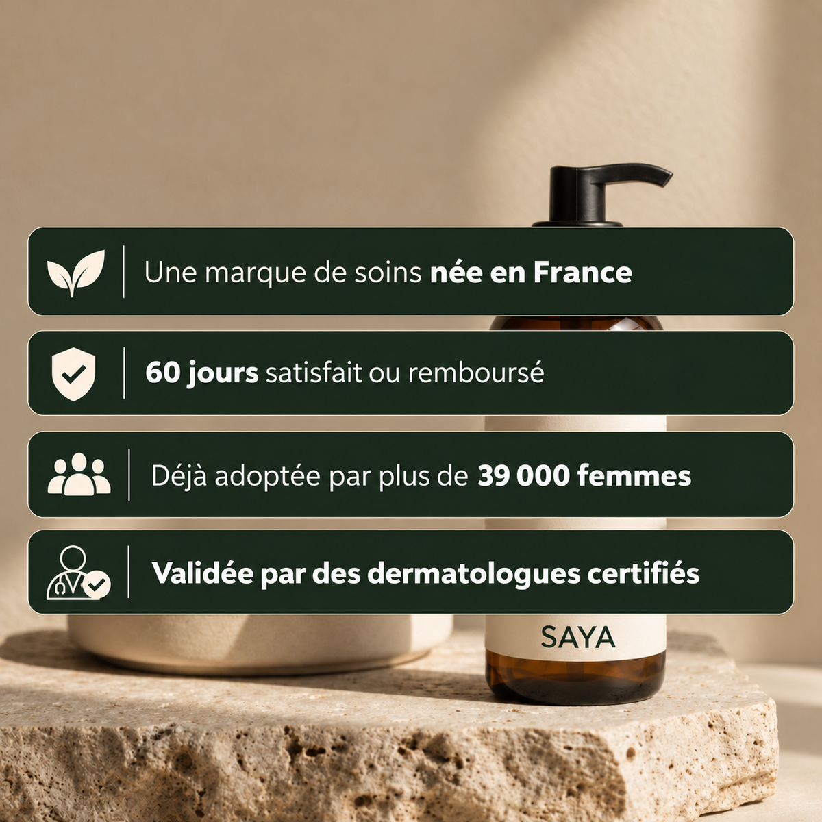 Retrouvez la peau que la ménopause vous a prise.